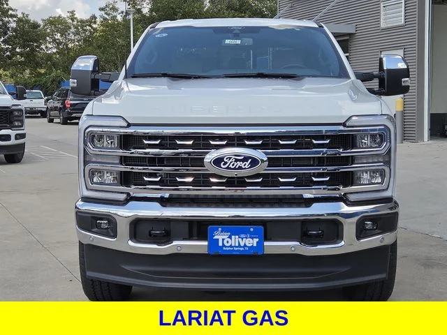 New 2027 Star White Metallic Tri-Coat Ford F-250® Lariat® image 3