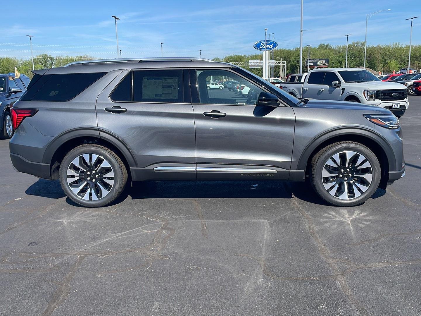 New 2026 Carbonized Gray Metallic Ford Platinum™ image 41