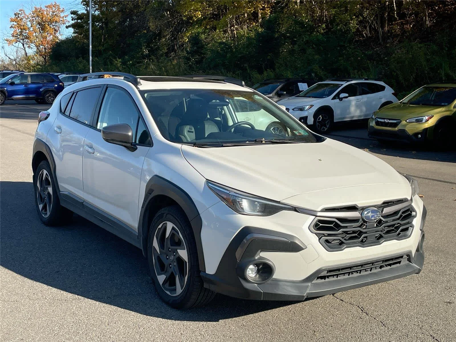 Used 2024 White Subaru Limited image 8