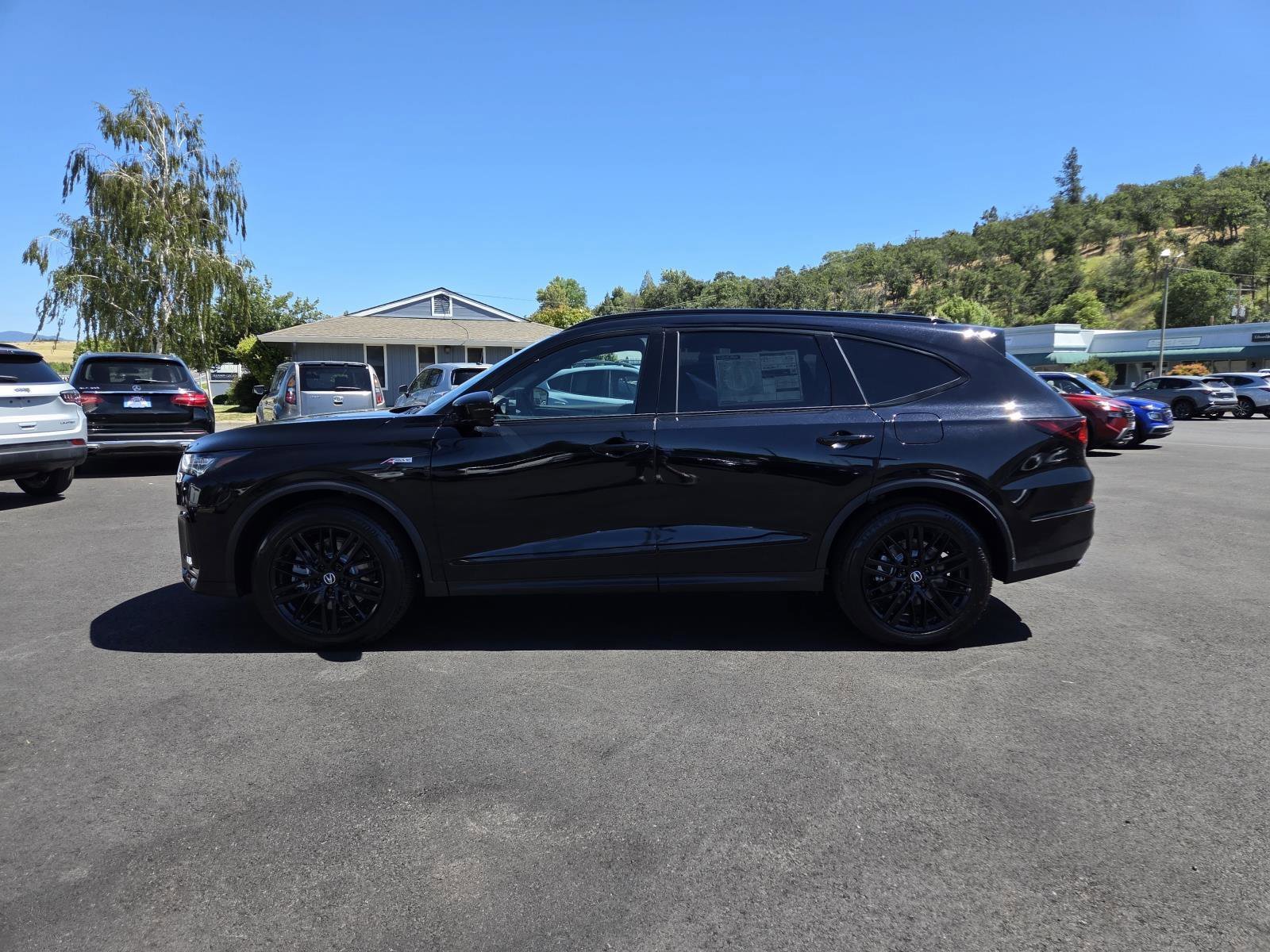 New 2026 Majestic Black Pearl Acura w/A-Spec Advance Package AWD image 8