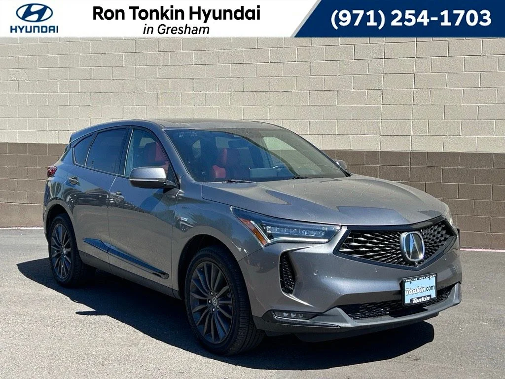 Used 2024 Gray Acura A-Spec Advance Package image 1