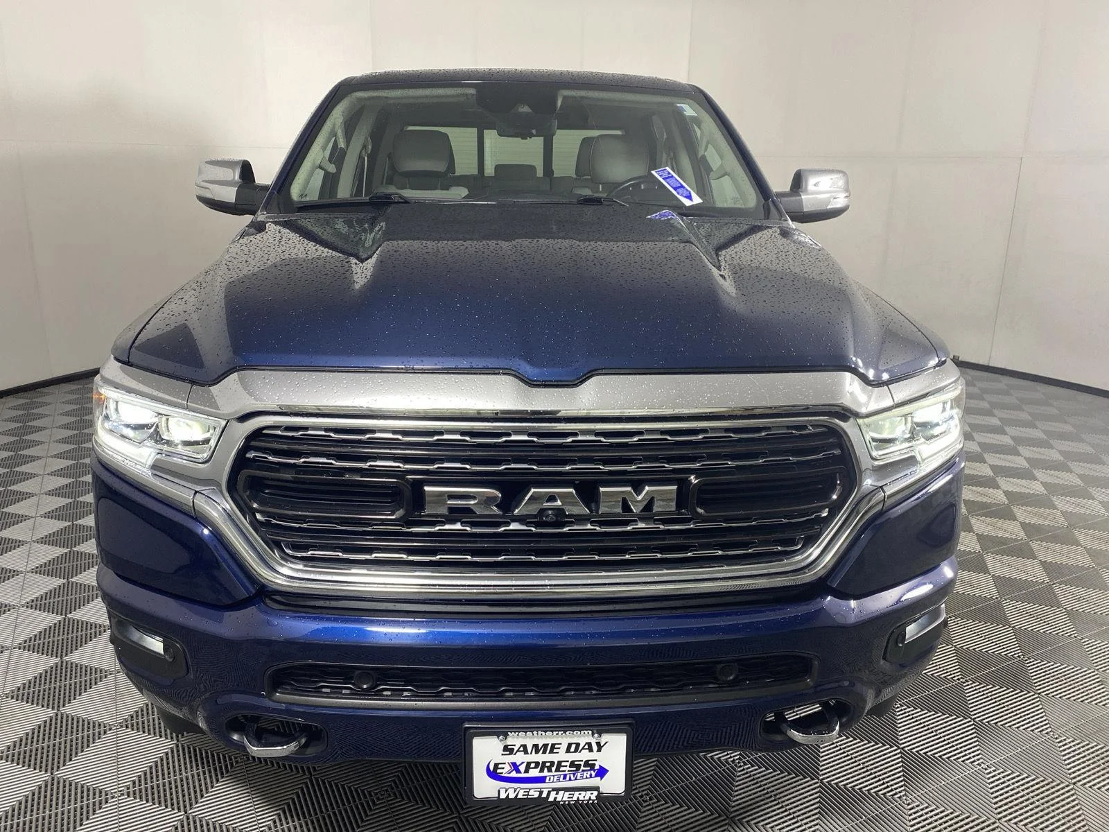 Used 2022 Patriot Blue Pearlcoat Ram Limited image 10