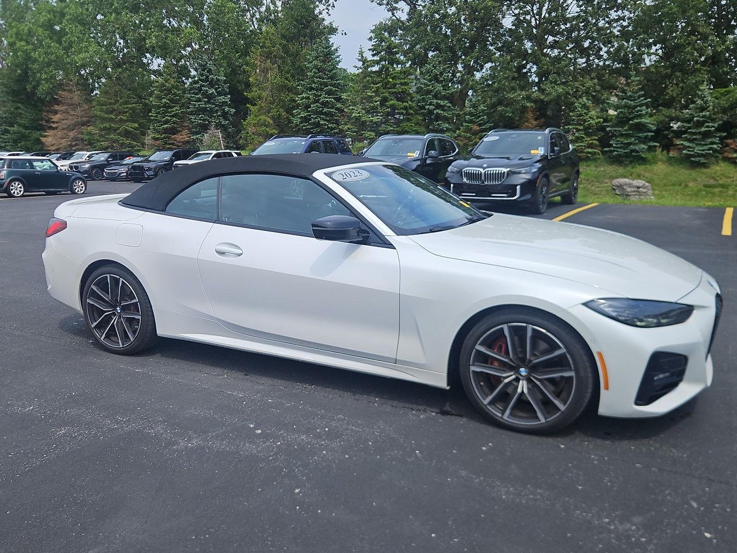 Used 2023 Mineral White Metallic BMW 430i xDrive image 3