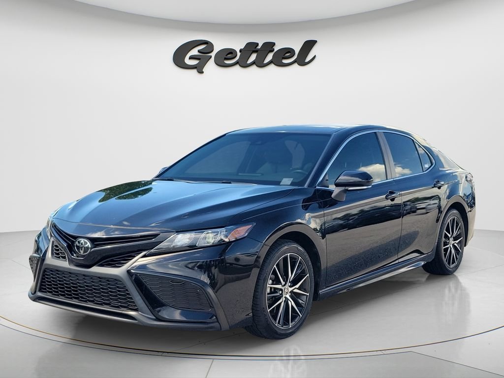Certified Used 2024 Black Toyota SE image 1