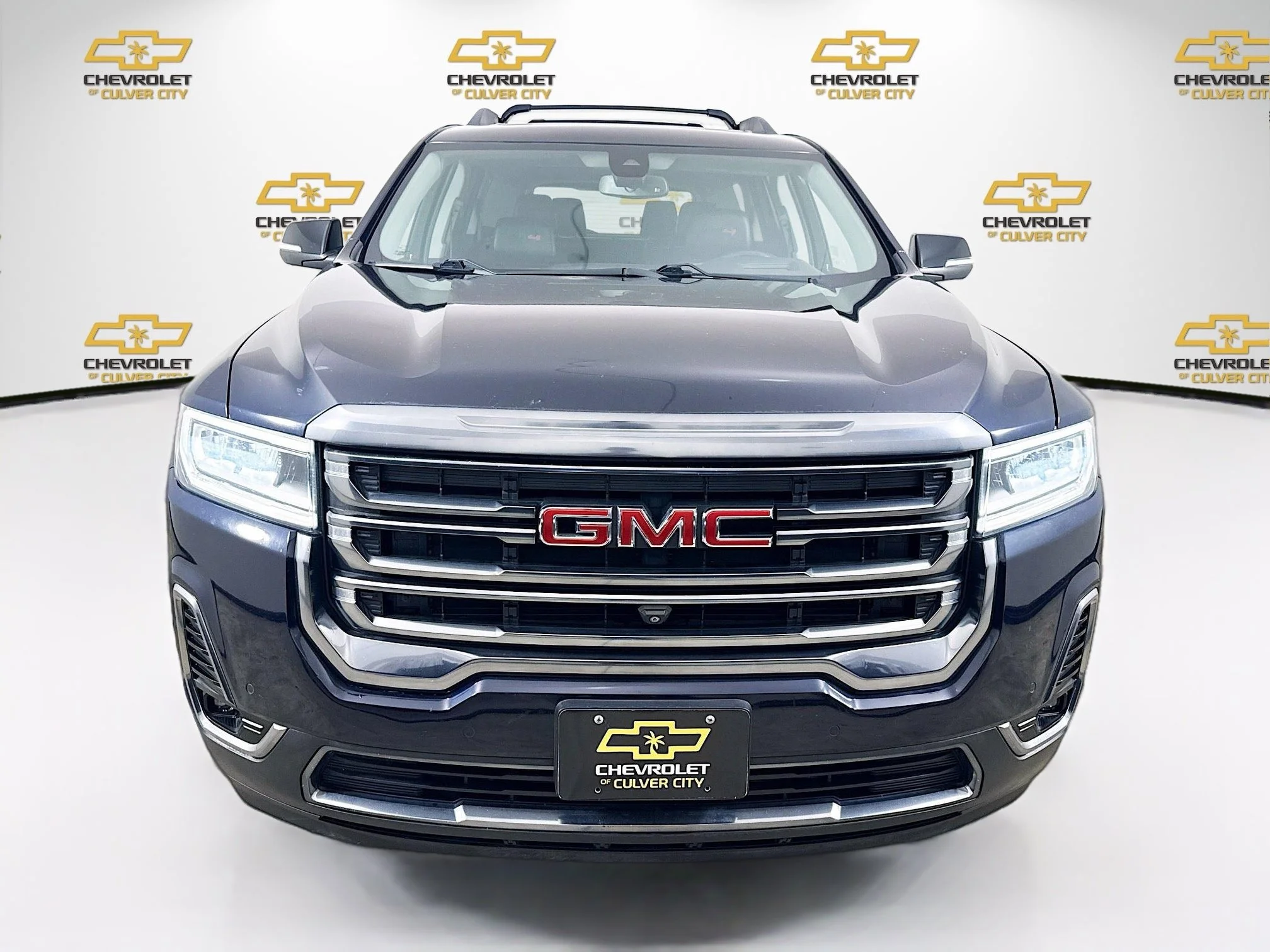 Used 2022 Midnight Blue Metallic GMC AT4 image 2