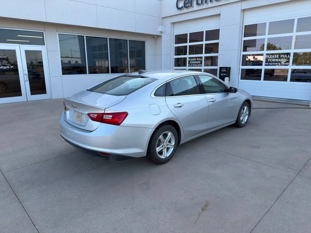 Used 2021 SILVER ICE METALLIC Chevrolet LS image 4