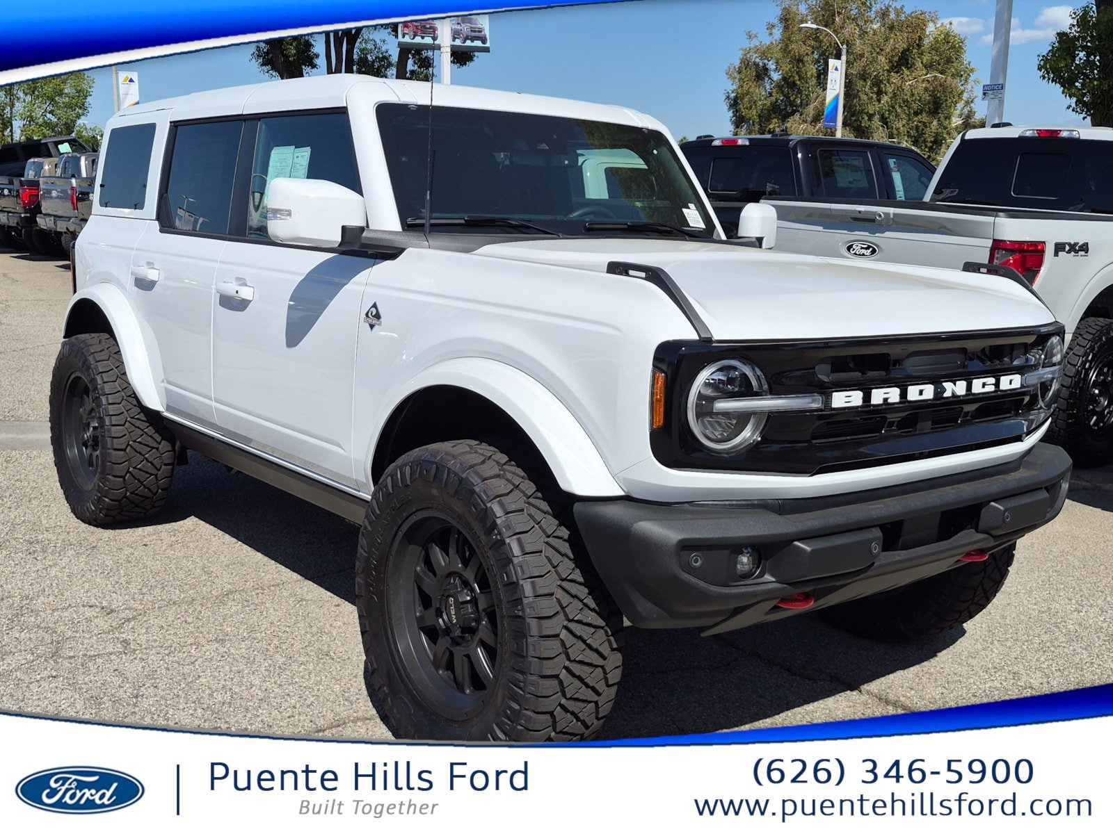 New 2025 White Ford Outer Banks image 1