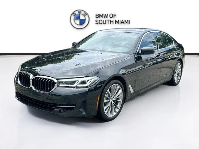 Used 2023 Black BMW 530i image 3