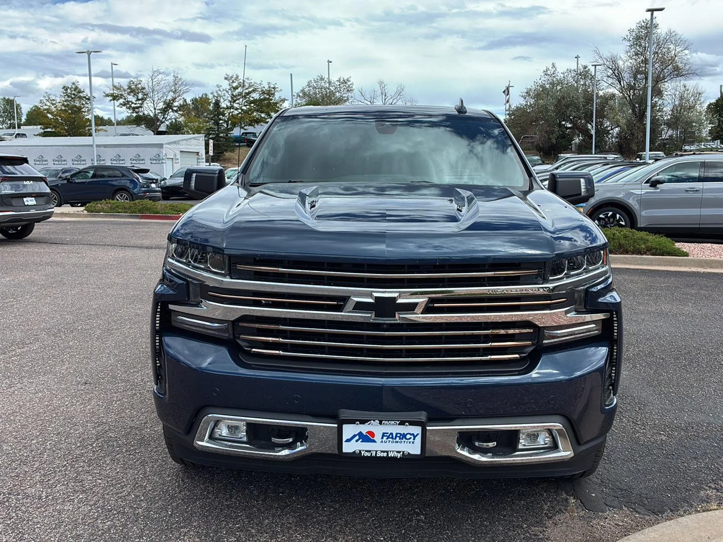 Used 2020 Northsky Blue Metallic Chevrolet High Country image 13