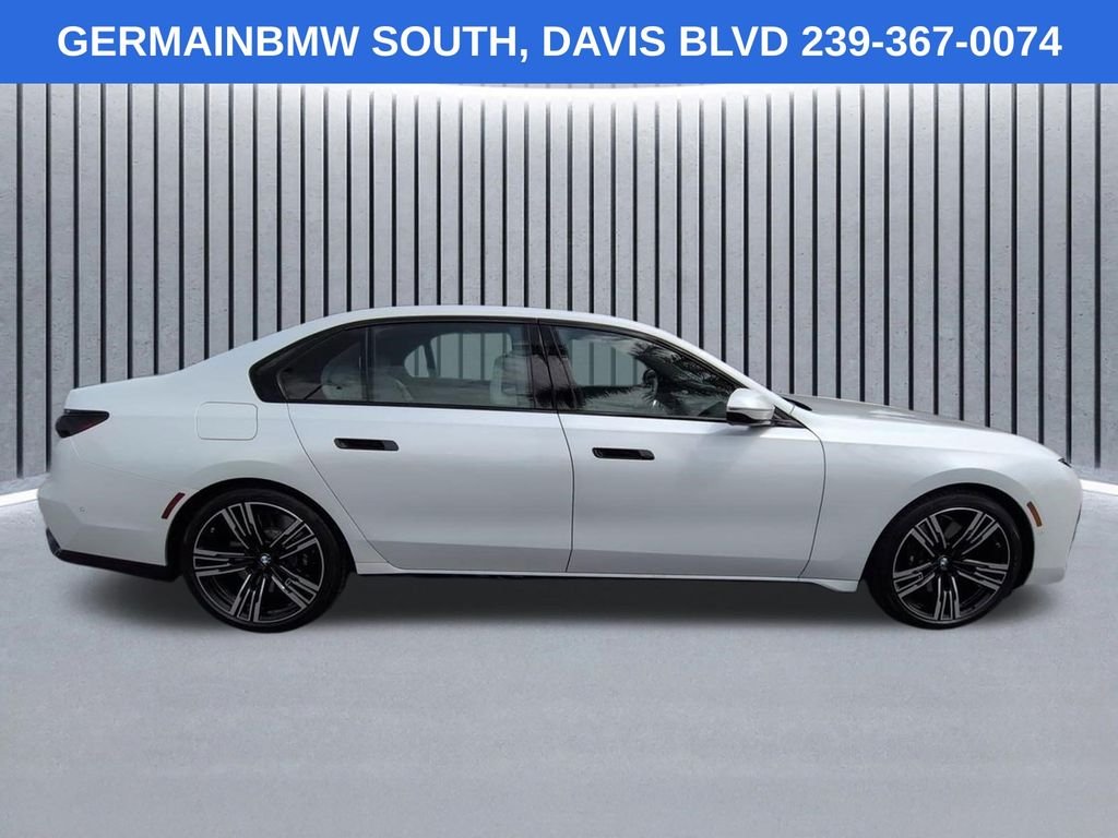 Certified Used 2025 White Metallic BMW 760i xDrive image 4