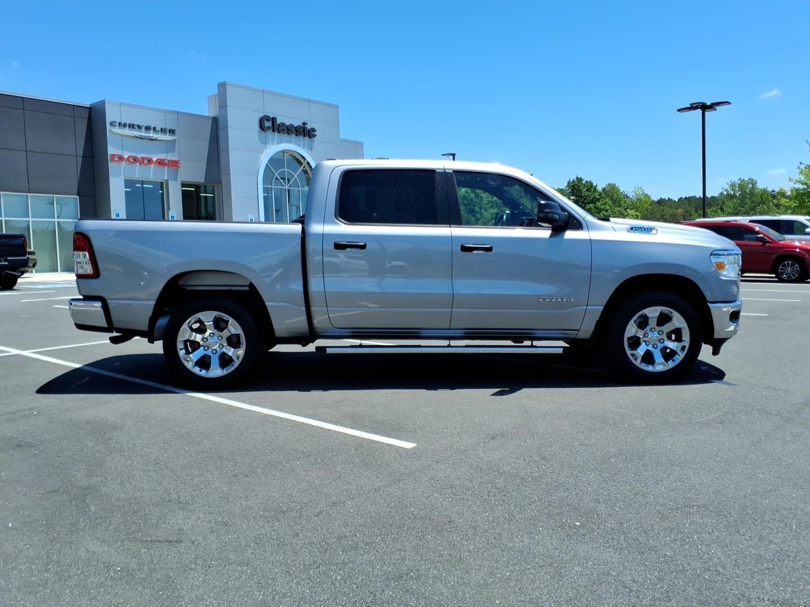 Used 2023 Billet Silver Metallic Clearcoat Ram Big Horn image 10