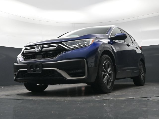 Certified Used 2021 Obsidian Blue Pearl Honda HYBRID EX image 32