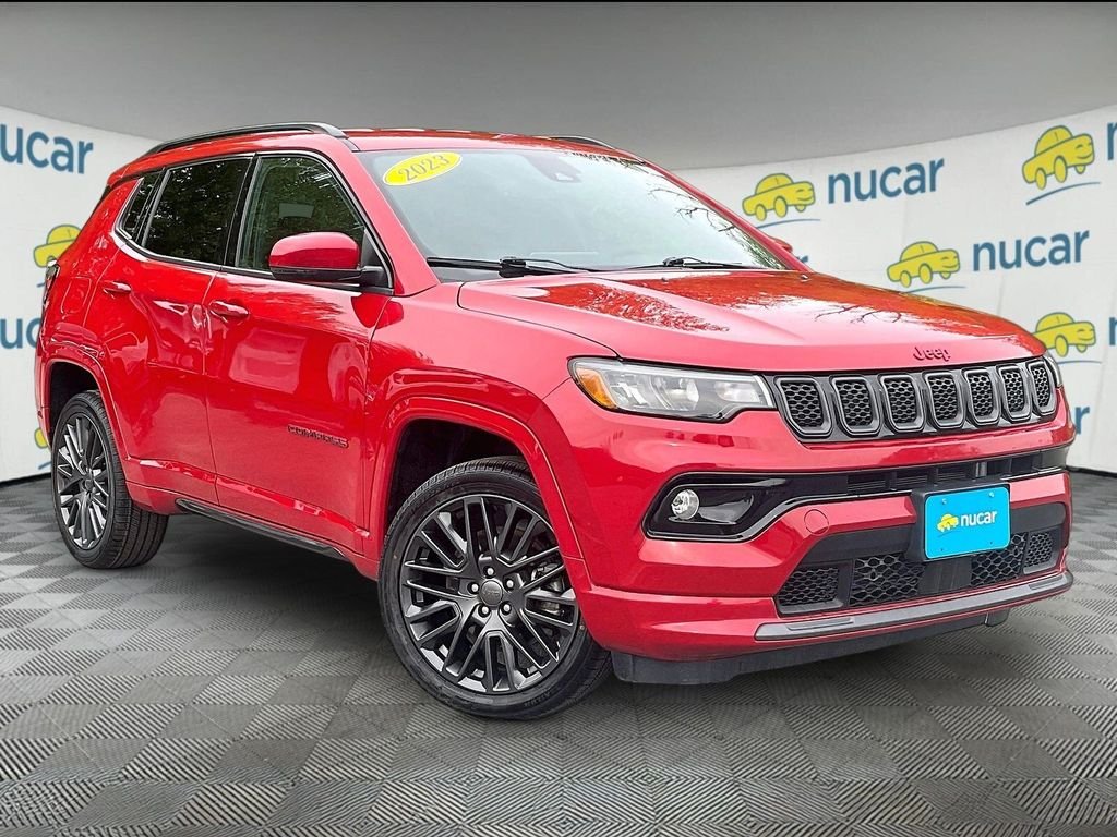 Used 2023 Red Jeep Limited image 1