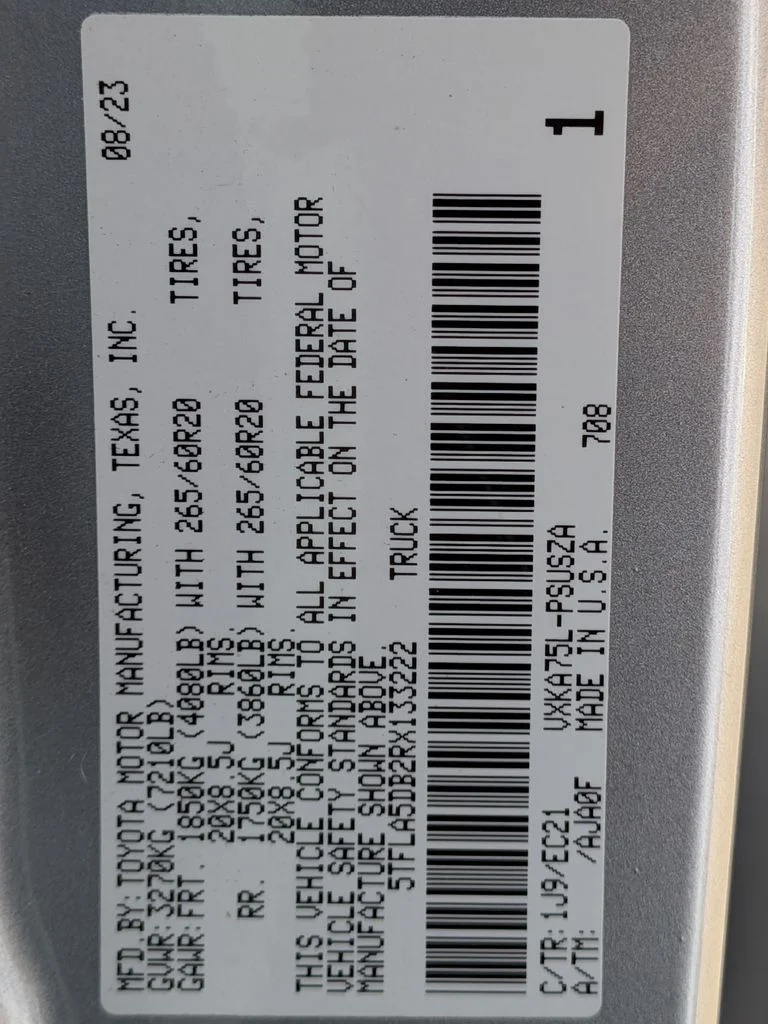 Used 2024 Silver Toyota SR5 image 23
