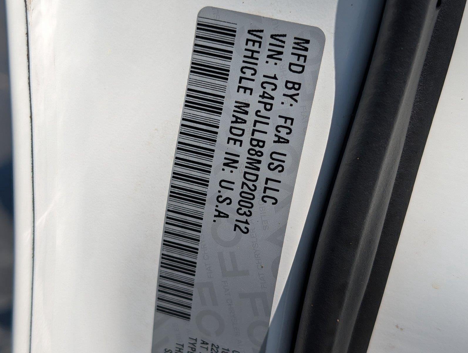 Used 2021 Bright White Clearcoat Jeep Altitude image 35