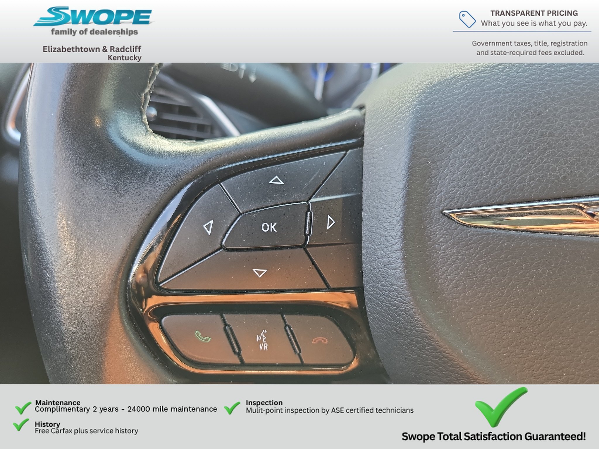 Used 2018 Granite Crystal Metallic Clearcoat Chrysler Touring L image 17