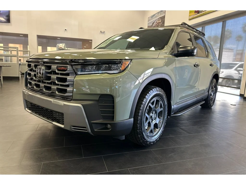 New 2026 Ash Green Metallic Honda TrailSport image 9