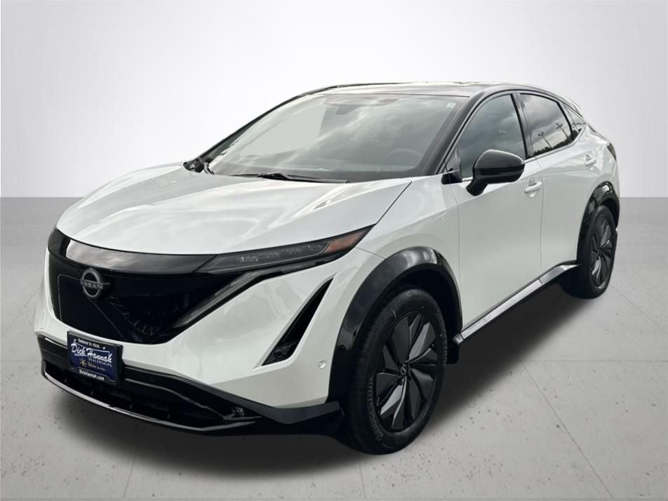 Used 2025 Nissan ARIYA Platinum+ with VIN JN8DF0CH3SM767696 for sale in Gladstone, OR