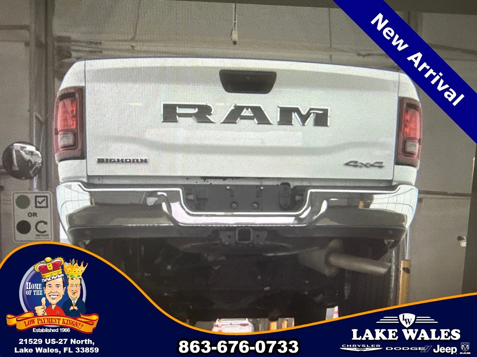 Certified Used 2025 White Ram Big Horn image 14