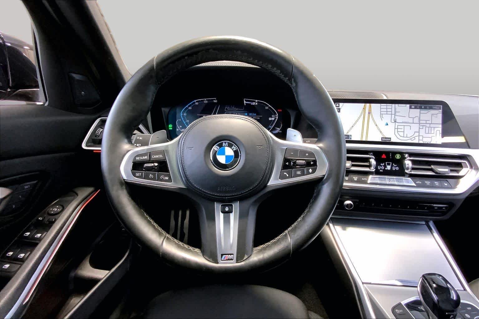 Used 2021 Black Sapphire Metallic BMW 330i xDrive image 5