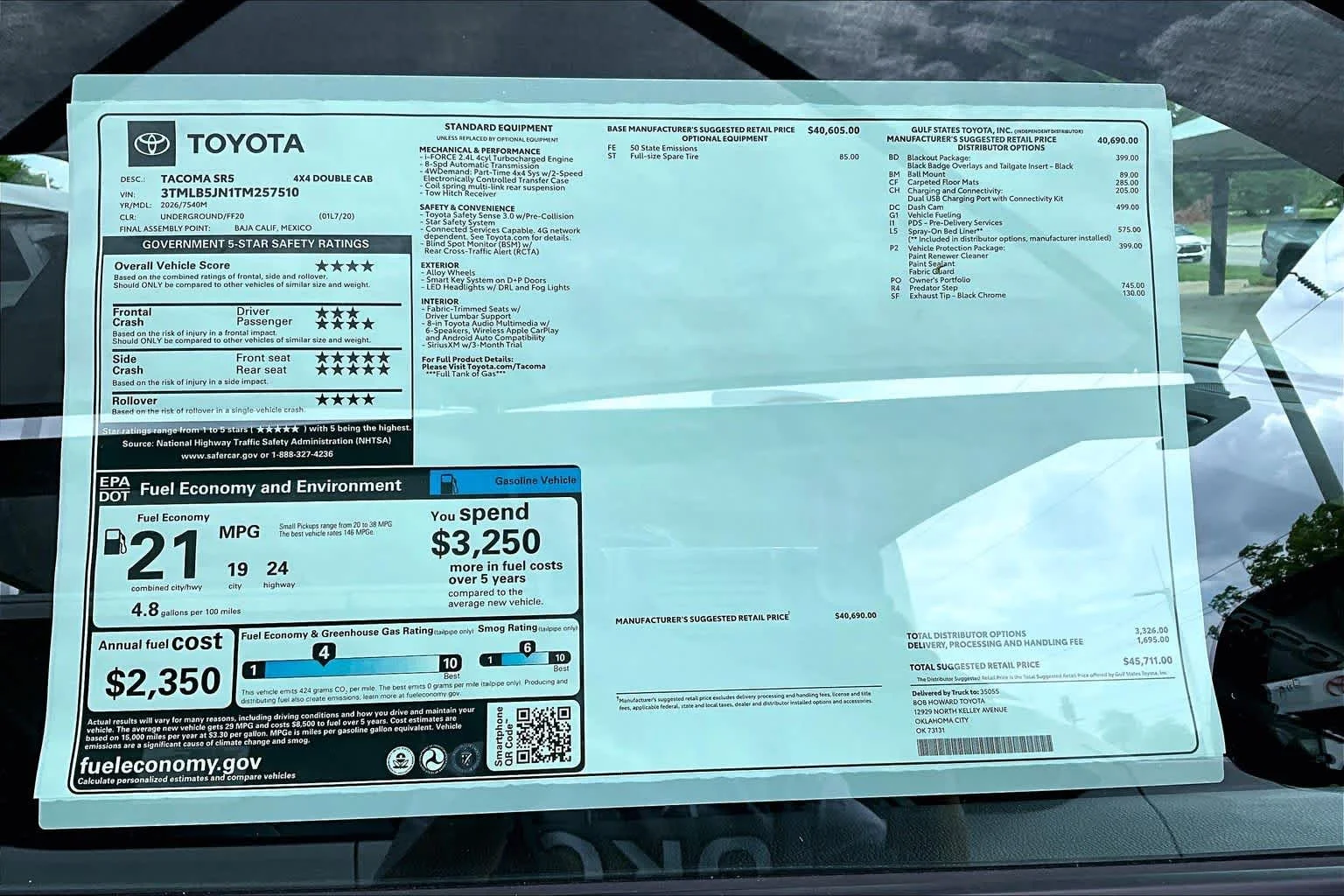 New 2026 Underground Toyota SR5 image 19