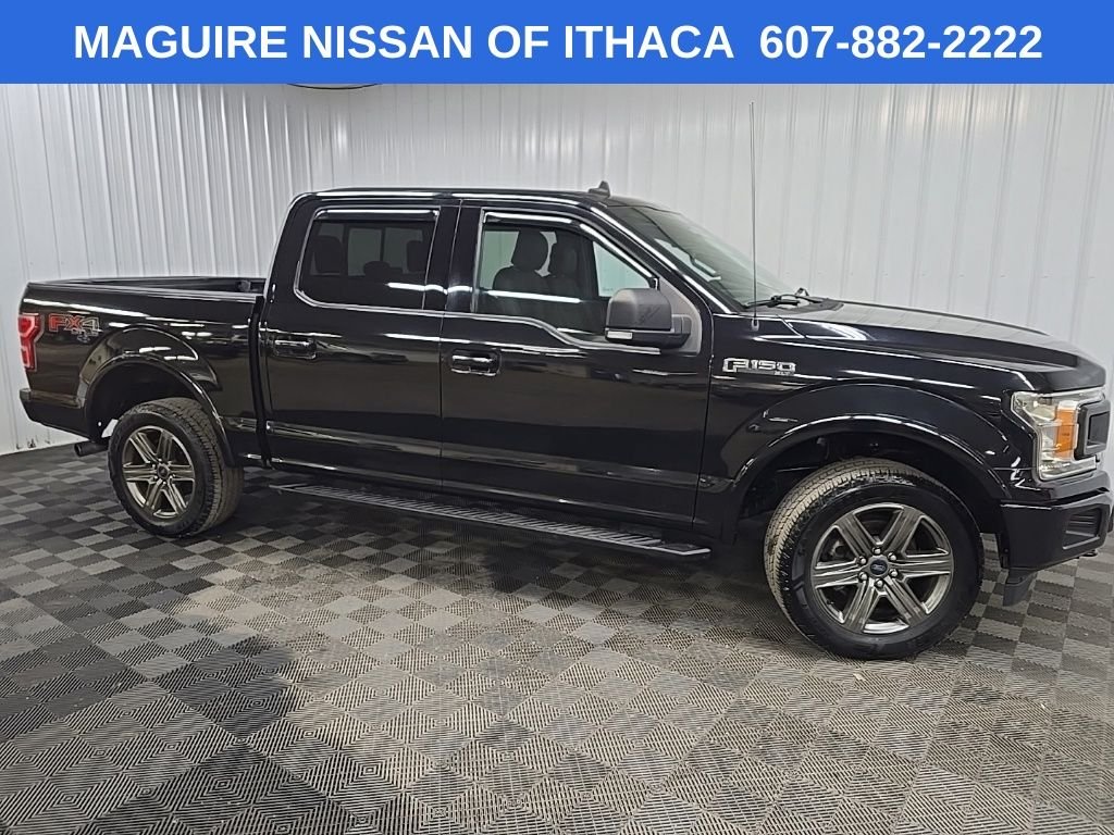 Used 2020 Black Ford XLT image 1