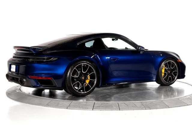 Used 2022 Gentian Blue Metallic Porsche Turbo S image 5
