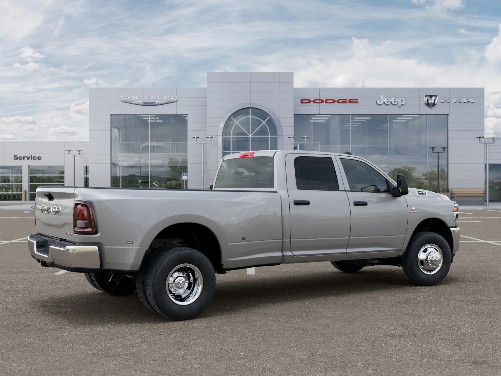 New 2026 Silver-Zynith Exterior Paint RAM Tradesman image 27
