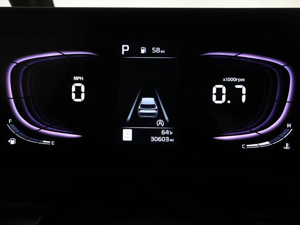 Used 2023 Blue Kia EX image 37