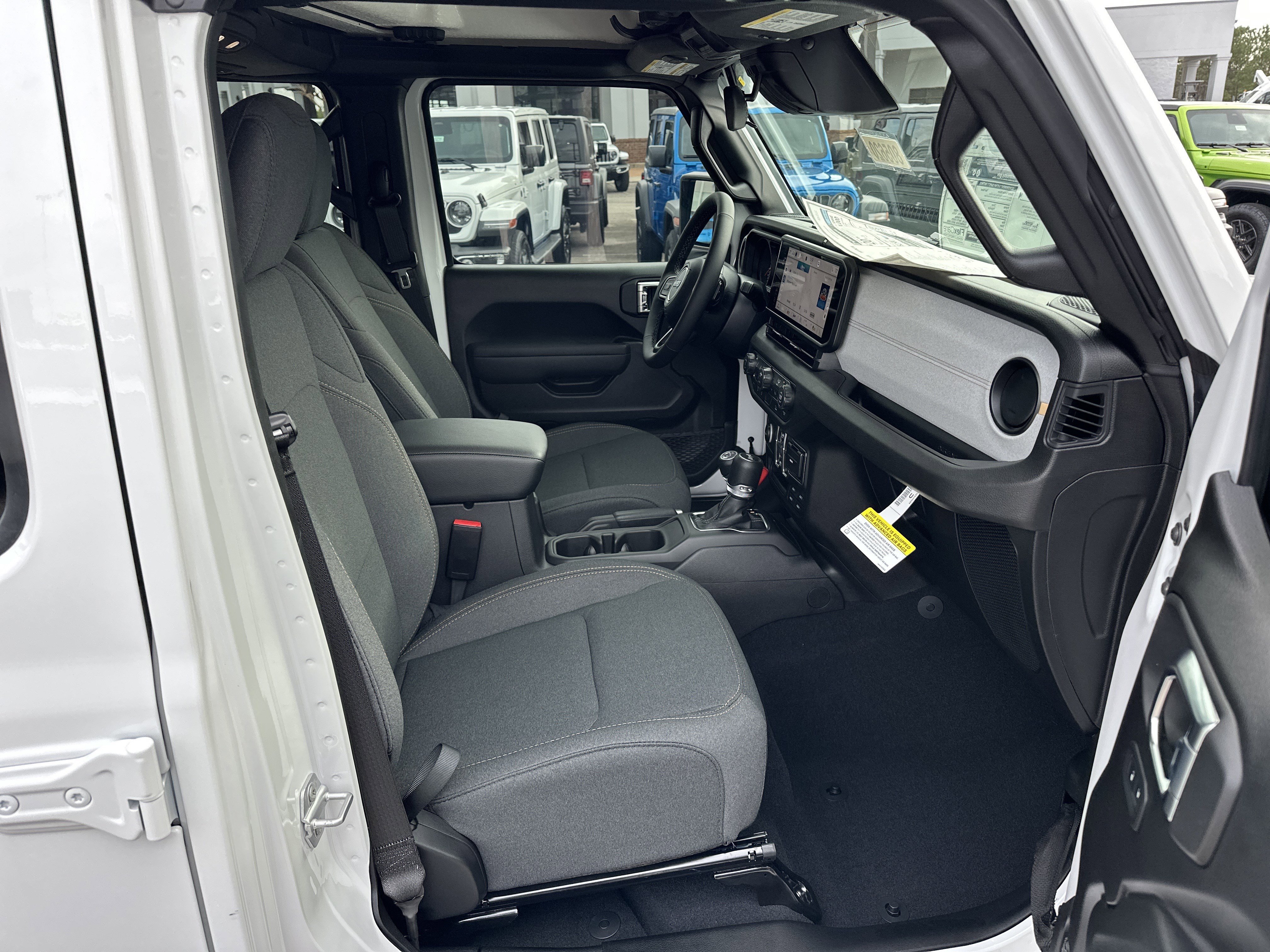 New 2026 Bright White Clearcoat Jeep Sport S image 13