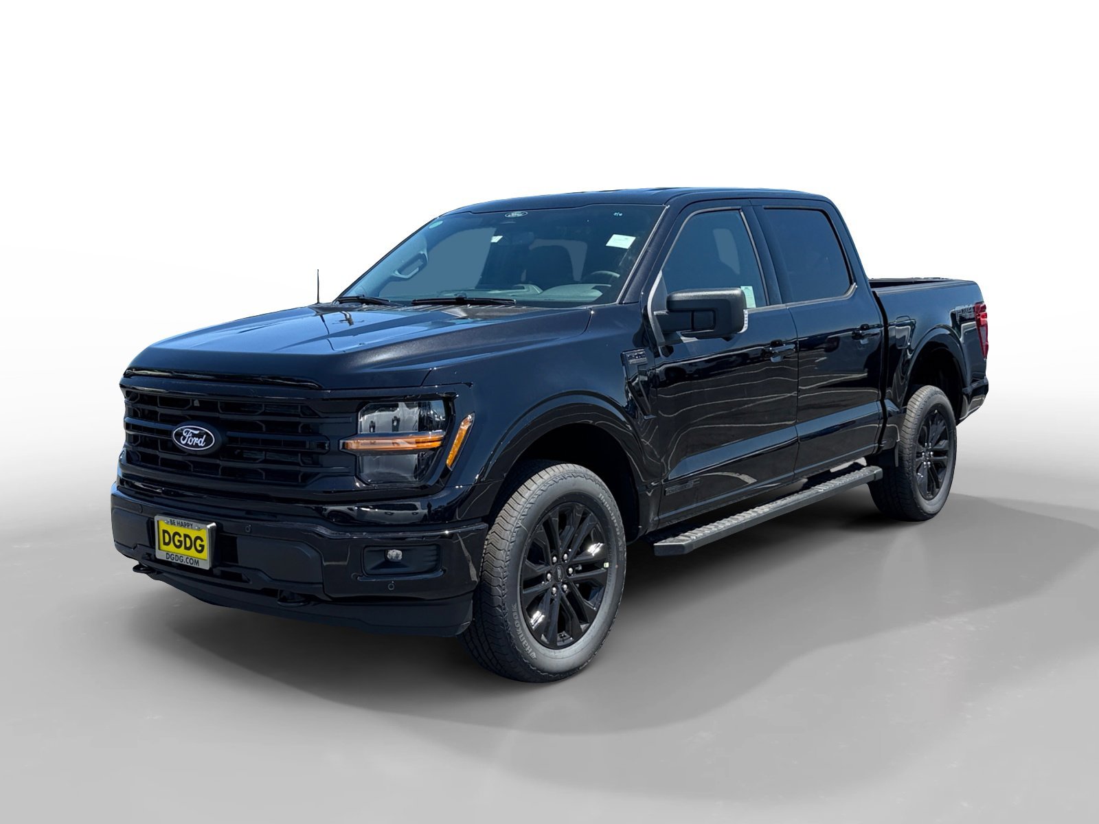 New 2026 Agate Black Metallic Ford XLT Hybrid image 1