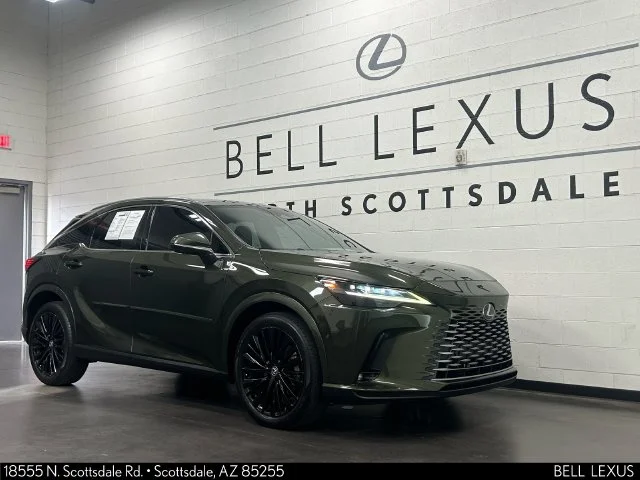 Certified Used 2023 Green Lexus 350 Luxury image 2