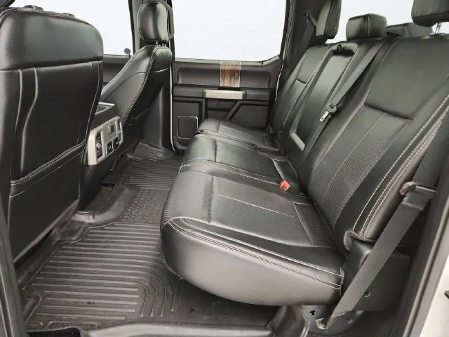 Used 2018 White Platinum Ford Lariat image 26