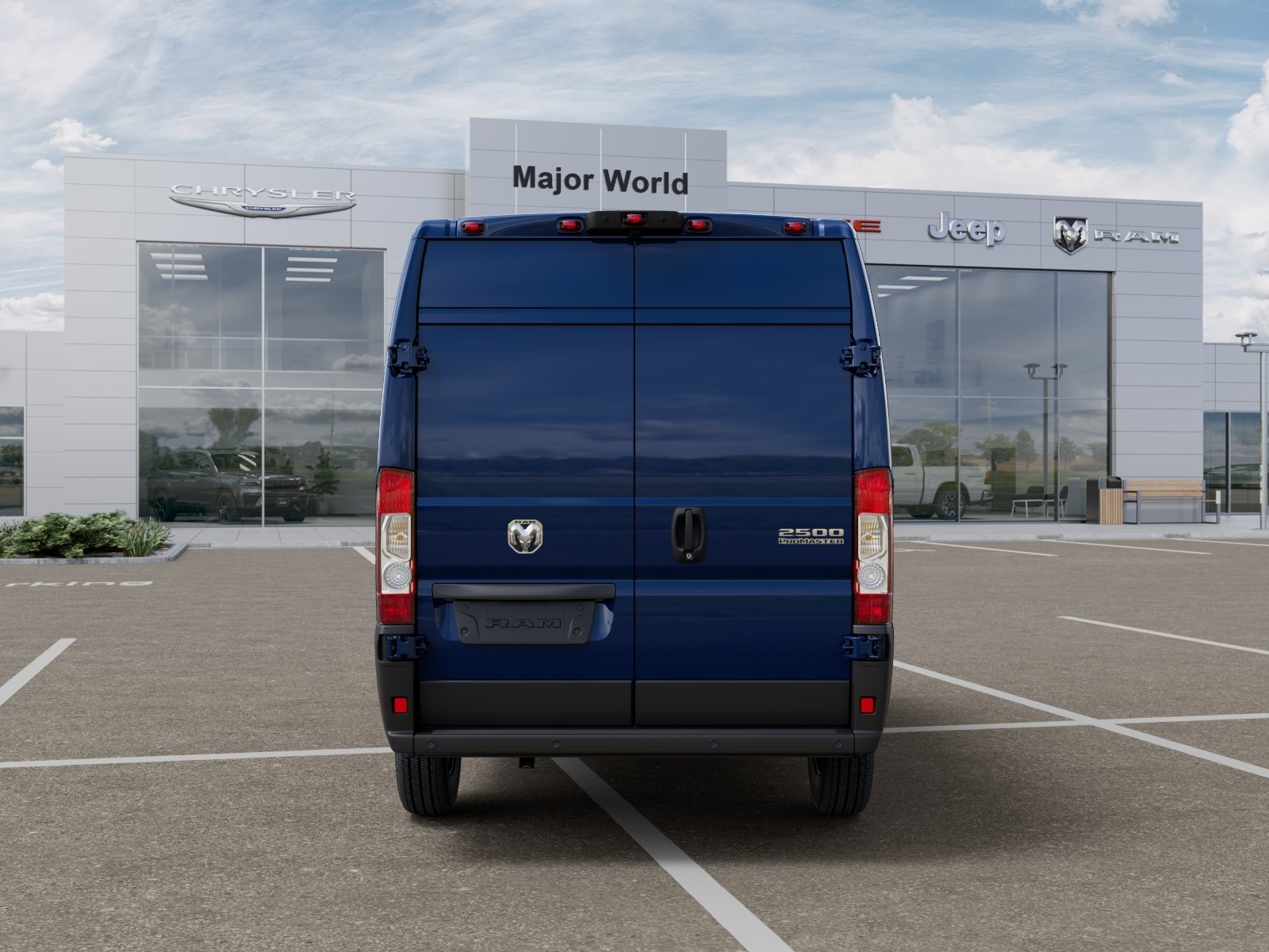 New 2025 Patriot Blue Pearlcoat RAM TRADESMAN image 7