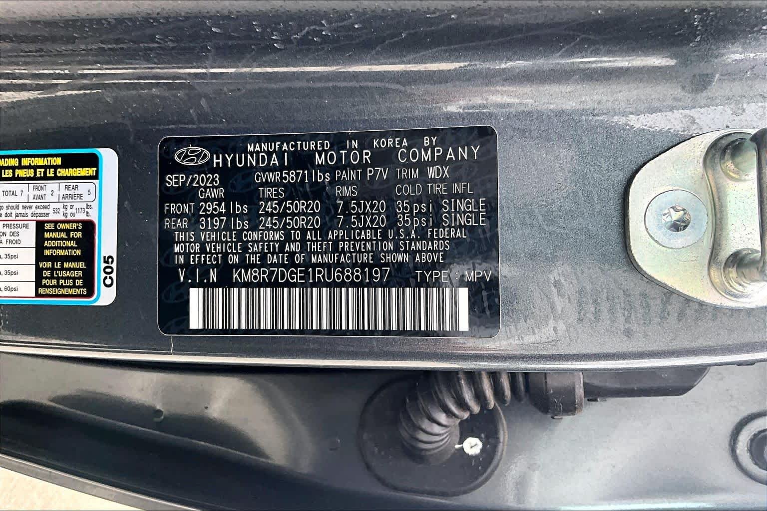 Used 2024 Steel Graphite Hyundai Calligraphy image 37