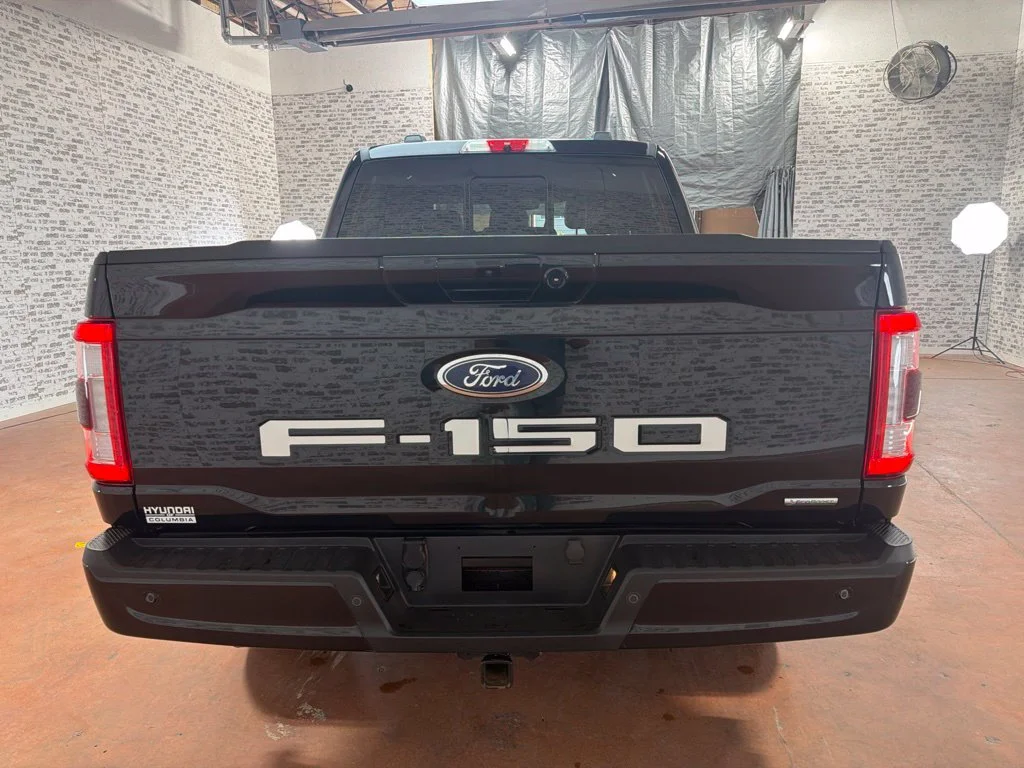 Used 2022 Agate Black Metallic Ford Lariat image 6