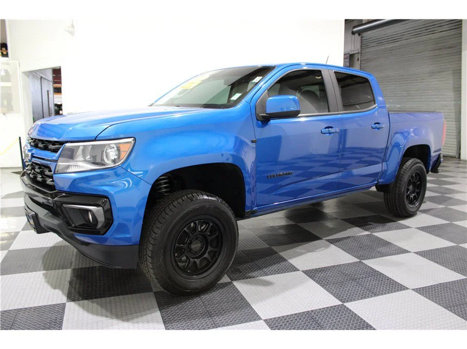 Used 2021 Bright Blue Metallic Chevrolet 2WD LT image 7