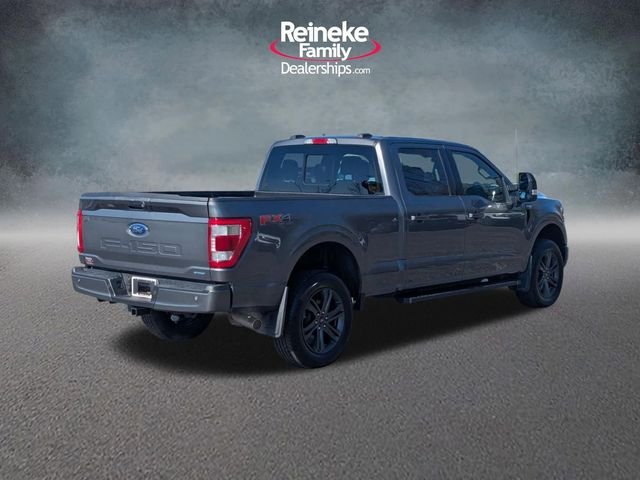 Used 2023 Carbonized Gray Metallic Ford Lariat image 5