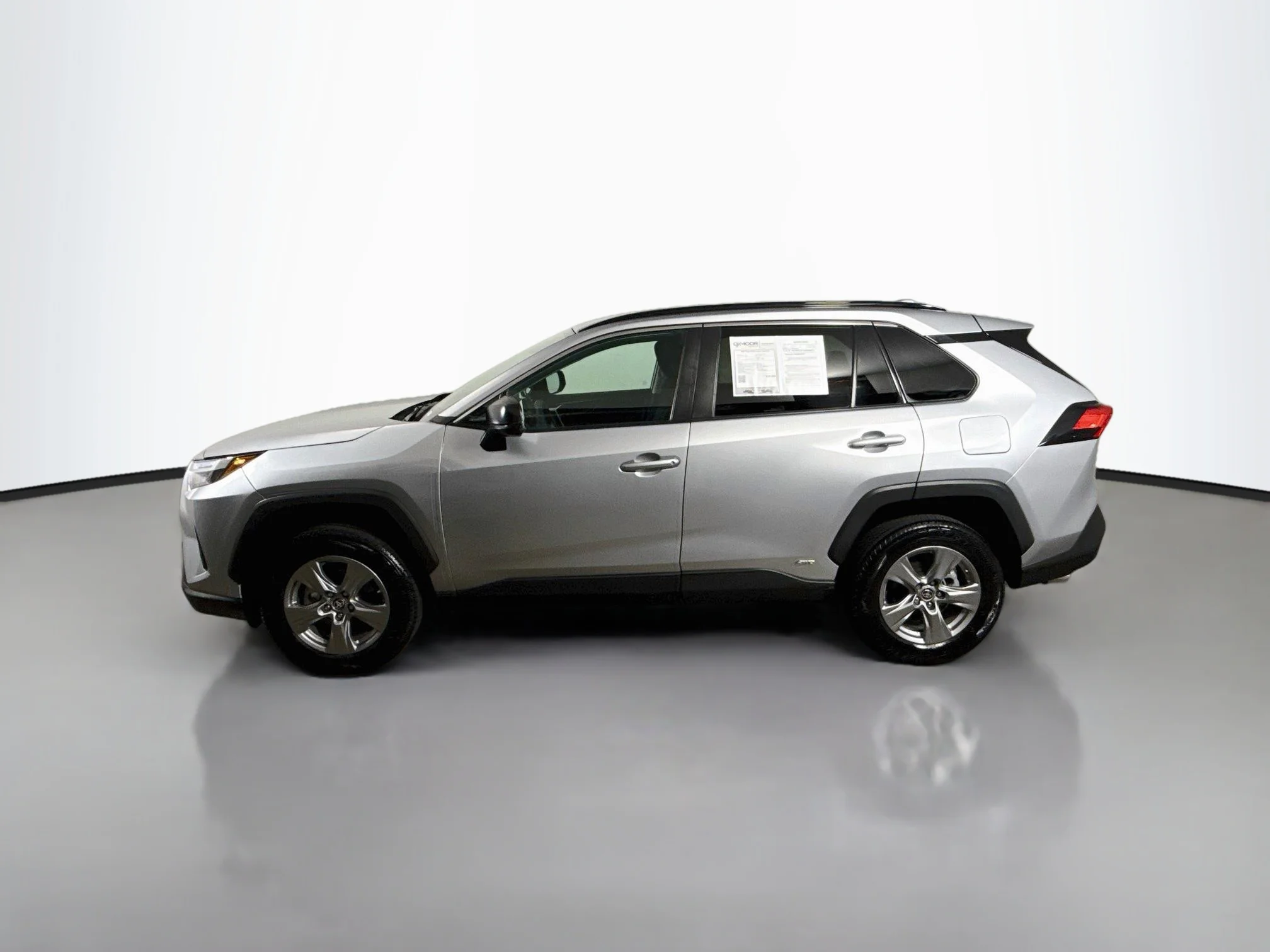 Certified Used 2024 Silver Sky Metallic Toyota Hybrid LE image 4