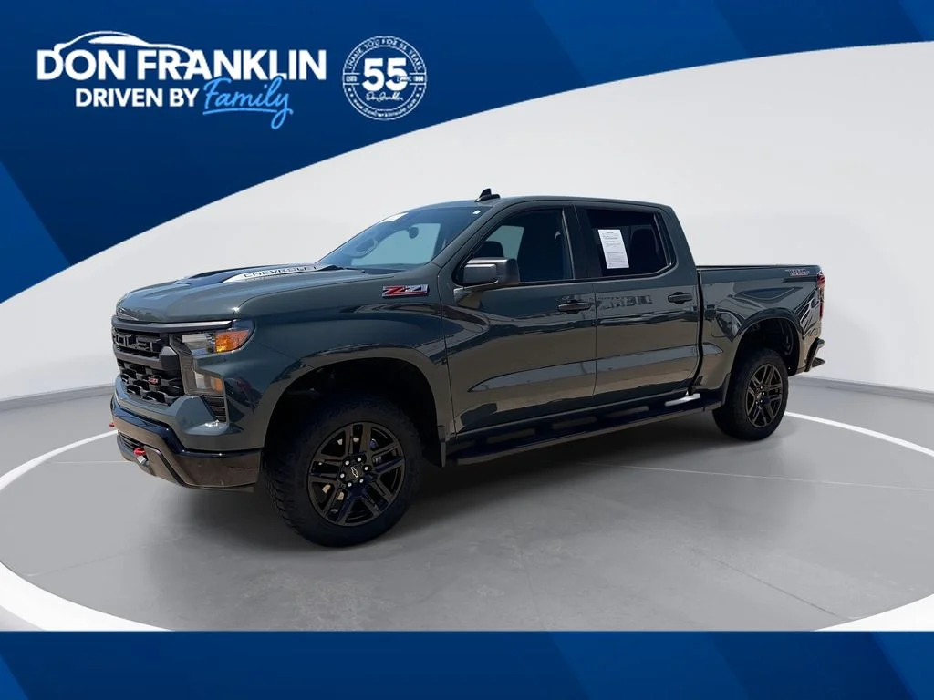 Used 2025 Gray Chevrolet Custom Trail Boss image 1