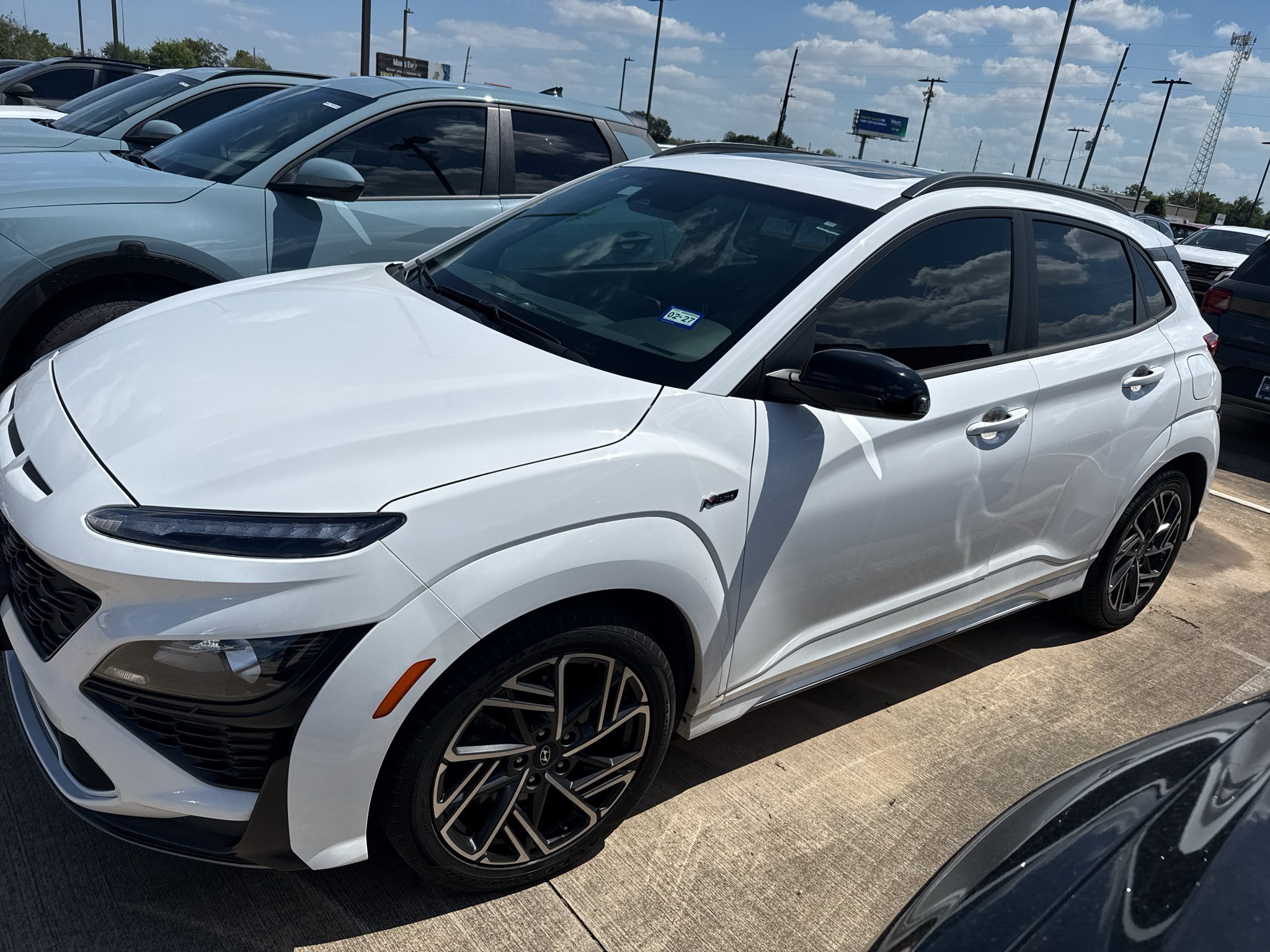 Used 2023 Lunar White Hyundai N Line image 3