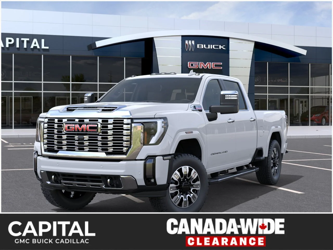 New 2026 Glacier White Tricoat GMC Denali image 1