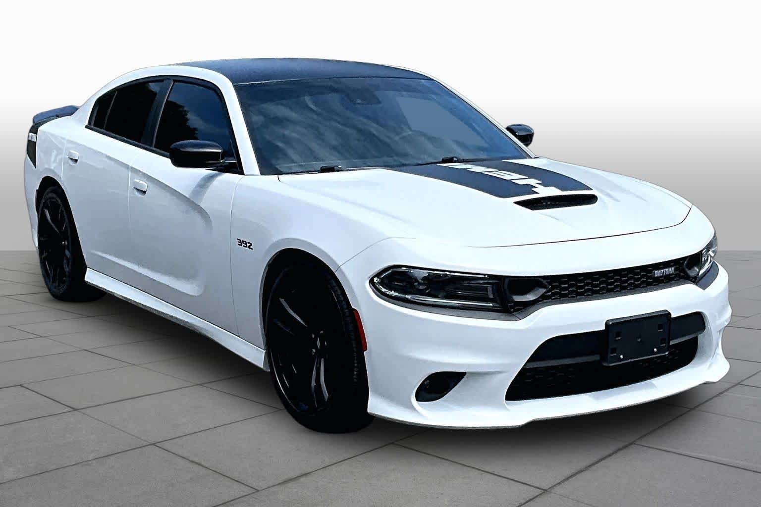Used 2023 White Knuckle Clearcoat Dodge Scat Pack image 3