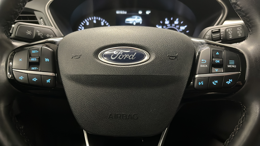 Used 2022 Iced Blue Silver Metallic Ford SE image 14