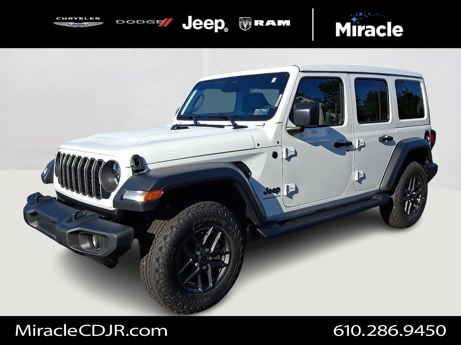 New 2027 Bright White Clearcoat Jeep Sport S image 1