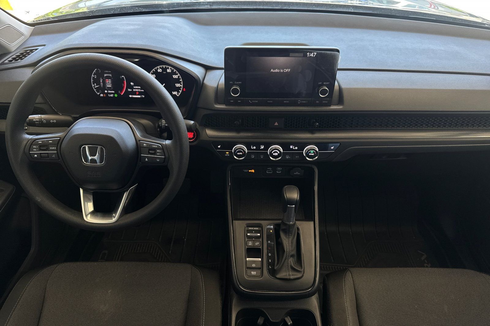 Certified Used 2025 Solar Silver Metallic Honda EX image 9