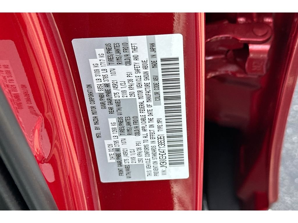 New 2026 Soul Red Crystal Metallic Mazda 3.3 Turbo Premium Plus AWD image 22