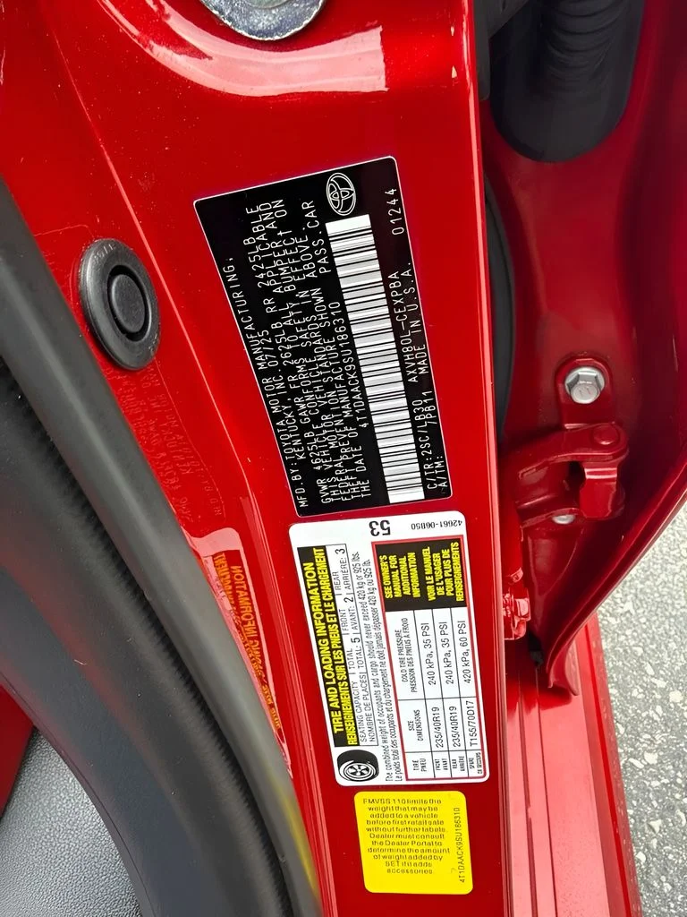Used 2025 Red Toyota XSE image 26