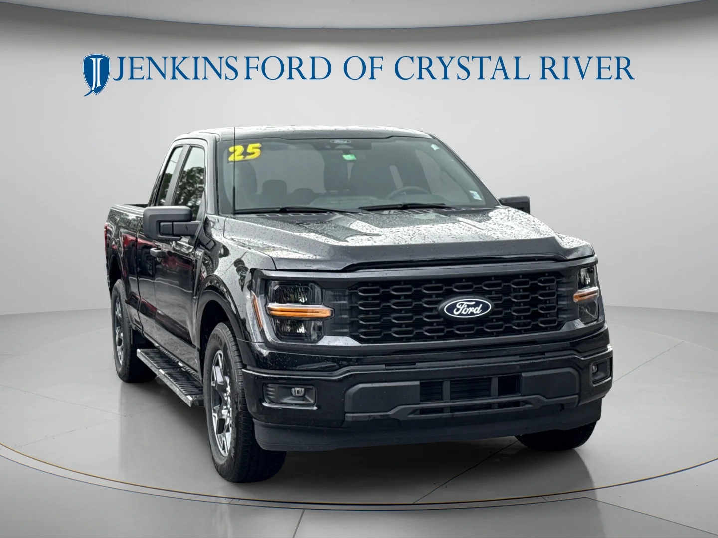 Used 2025 Agate Black Metallic Ford STX image 14