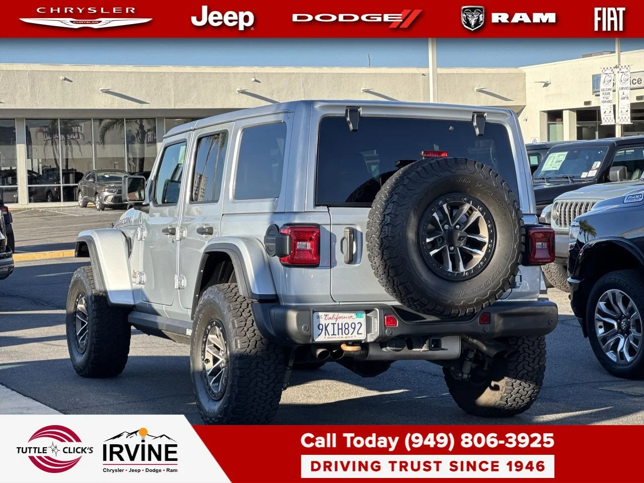 Used 2024 Silver Zynith Clearcoat Jeep Rubicon 392 image 15